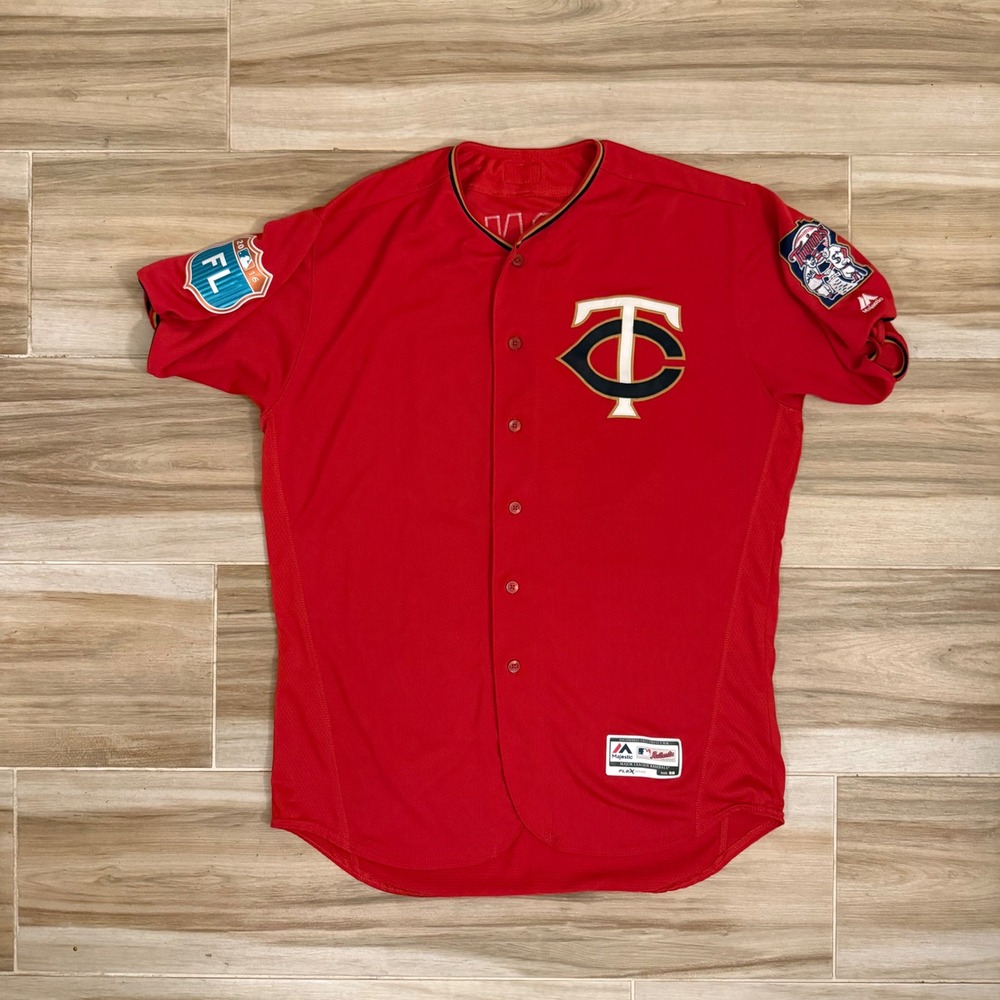 Minnesota Twins 2016 Spring Training Player Issued Turner 85‎ Jersey Size 50
